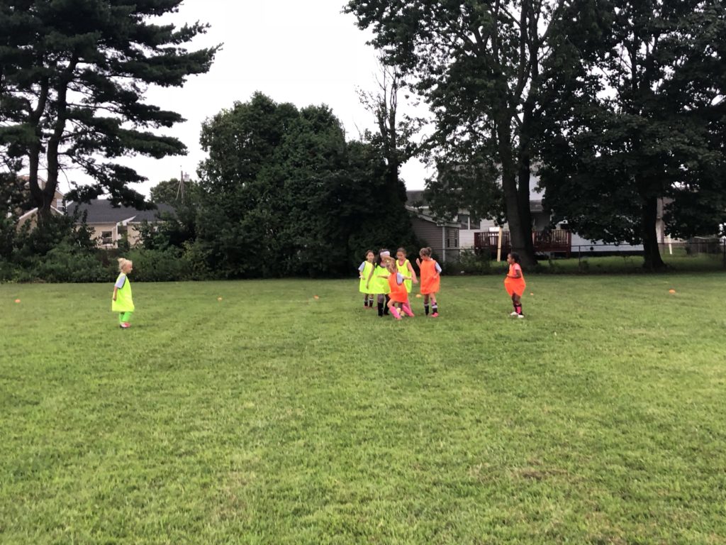 Girls Travel Soccer Hamilton Wildcats Practice